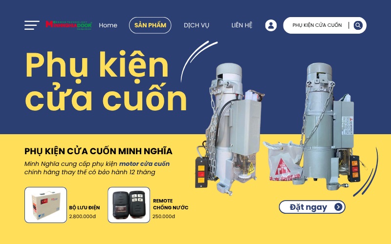 phụ kiện cửa cuốn