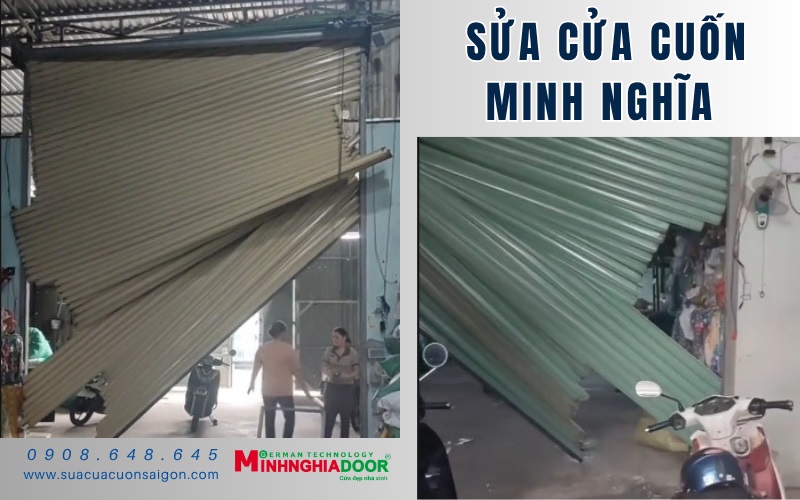sửa cửa cuốn minh nghĩa