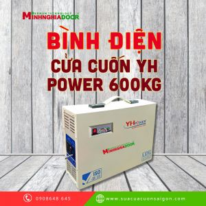 Bình điện cửa cuốn Yh Power 600kg