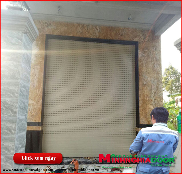 Lắp đặt cửa cuốn tại quận Bình Thạnh tphcm