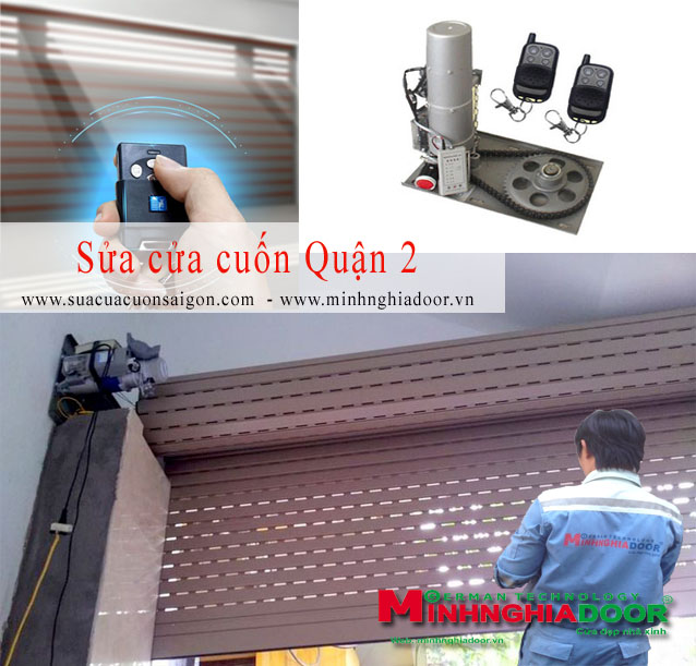 Sửa Cửa Cuốn Quận 2 - Thợ Sửa Chữa Cửa Gía Rẻ Nhất