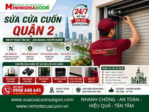 Sửa Cửa Cuốn Quận 2