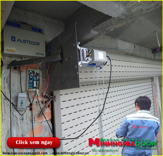 Lắp Đặt Mô Tơ Cửa Cuốn - Lắp Đặt Motor Cửa Cuốn Tại Minh Nghĩa