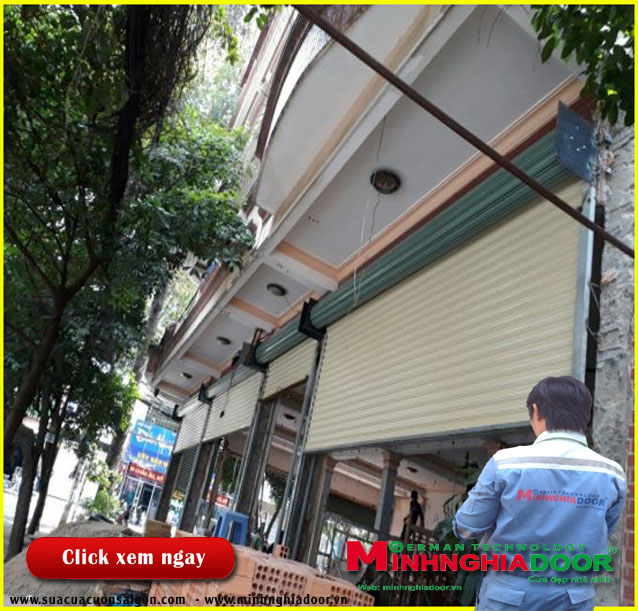 Lắp đặt cửa cuốn tại Quận Tân Phú