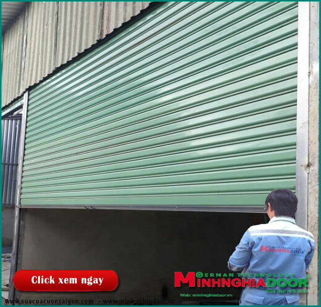 Lắp đặt cửa cuốn tại Khu Công Nghiệp Đồng An