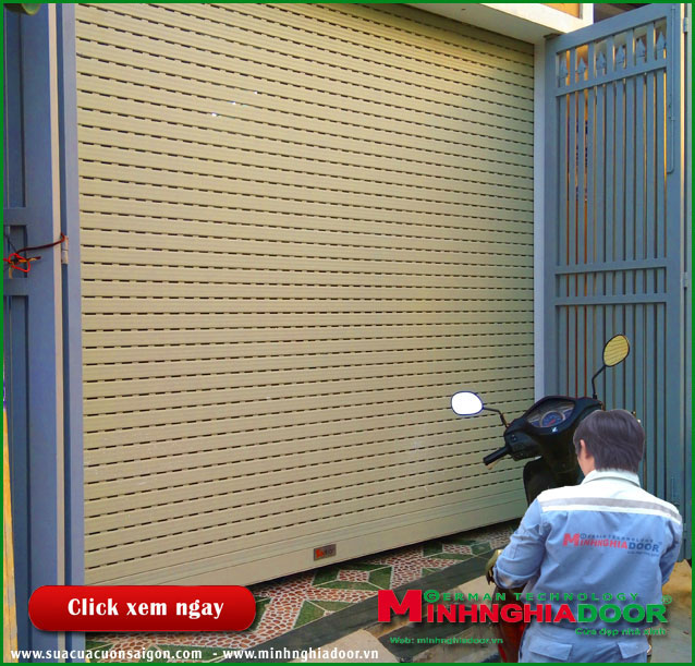 Thi công lắp đặt cửa cuốn