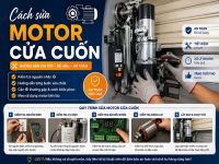 Cách sửa motor cửa cuốn