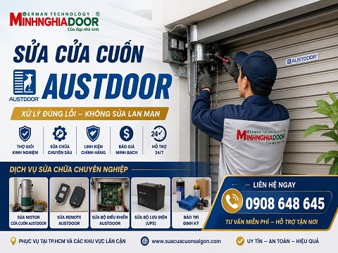 Sửa cửa cuốn Austdoor