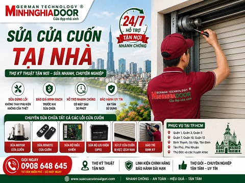 Sửa cửa cuốn tại nhà