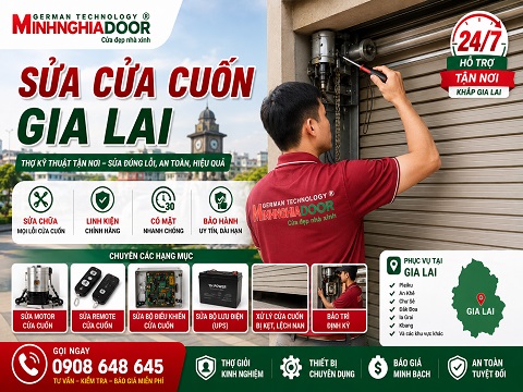 Sửa cửa cuốn Gia Lai