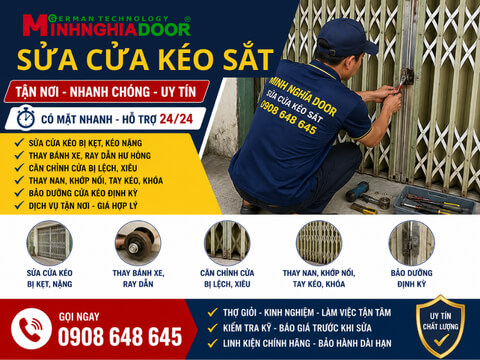 Sửa cửa kéo sắt
