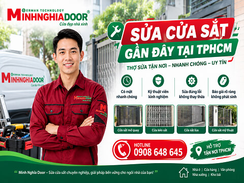 Sửa cửa sắt gần đây