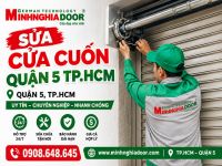 Sửa Cửa Cuốn Quận 5 Tận Nơi – Kiểm Tra Đúng Lỗi, Báo Giá Trước