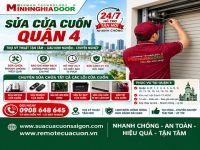 Sửa Cửa Cuốn Quận 4 – Thợ Tận Nơi, Kiểm Tra Đúng Lỗi