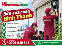 Sửa Cửa Cuốn Bình Thạnh Tận Nơi – Kiểm Tra Đúng Lỗi, Báo Giá Trước