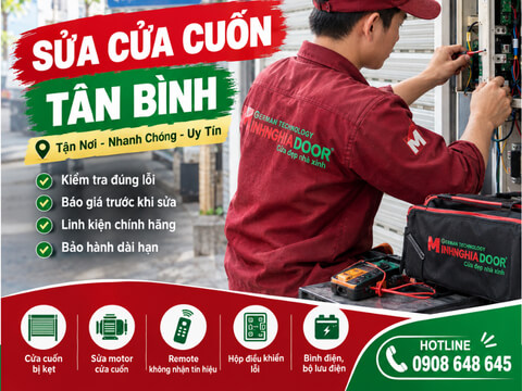 Sửa cửa cuốn Quận Tân Bình